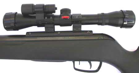 Varmint Hunter 4x32 scope & laser