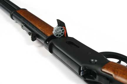 Walther Lever Action CO2 rifle with 8-shot circular clip