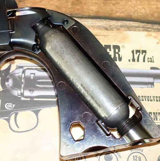 Colt Single Action Army BB revolver grip
