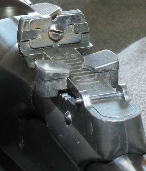 BSF S54 rear sight adjustment