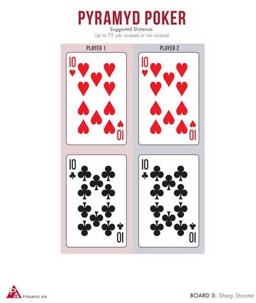 Pyramyd AIR Poker Game 10-spot