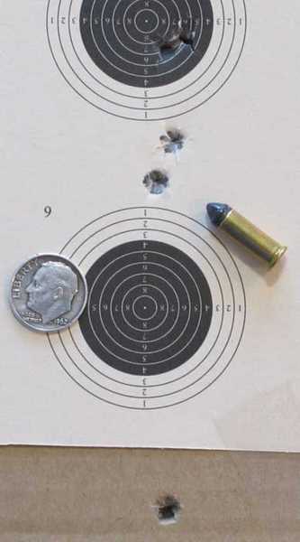 new Remington old bolt 10 meter target