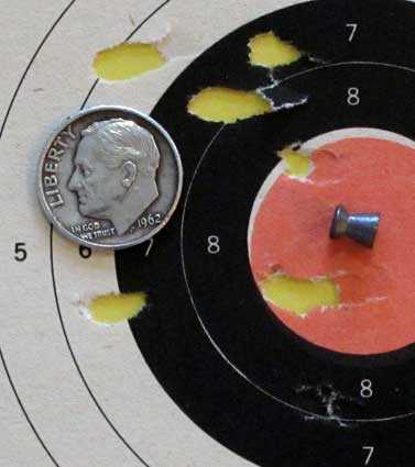 Sig P226 X-Five Finale Match Pistol target