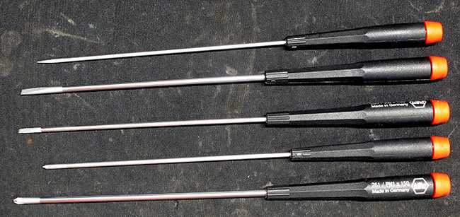 toolslong bladed screwdrivers