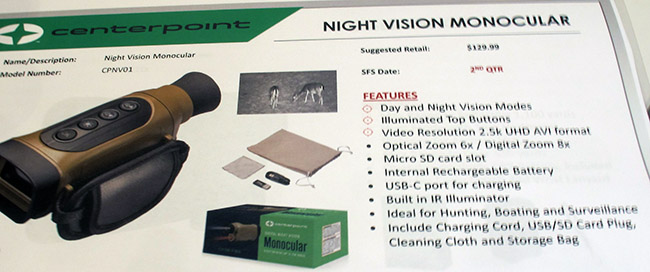 Crosman night vision card