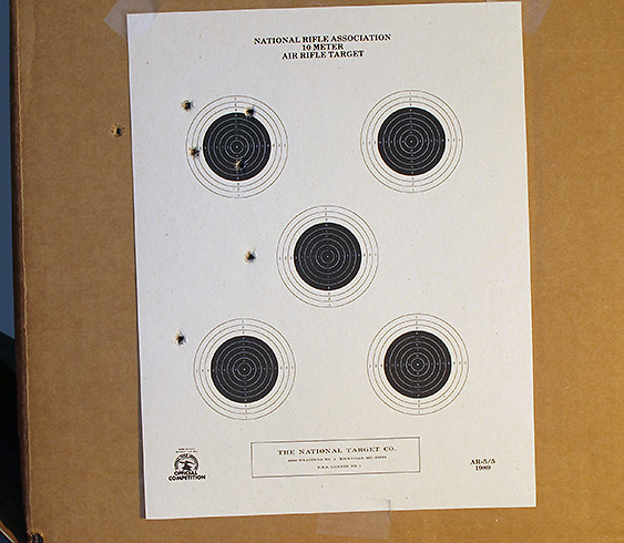 Official NRA USA-50 - 50 FT Smallbore Rifle Target - Box of 1000