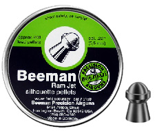 Beeman Ram Jet Silhouette .22 Cal, 14.76 Grains, Round Nose, 200ct
