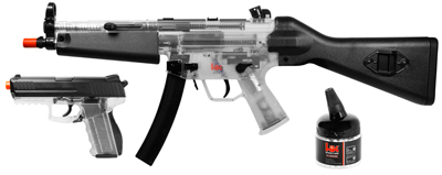 H&K MP5 & P30 Holiday Kit, Clear