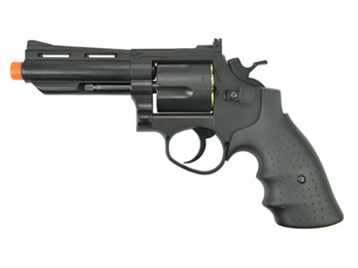 HFC HG-132 4" Barrel Gas Revolver, Black