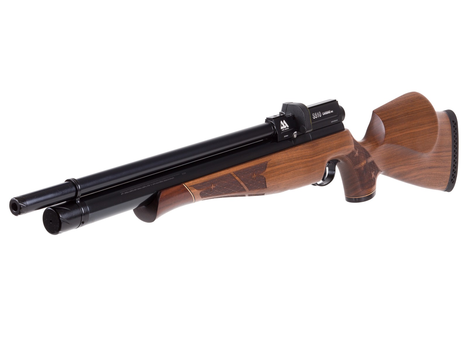 Air Arms S510XS FAC Regulated PCP Carbine with Walnut Stock