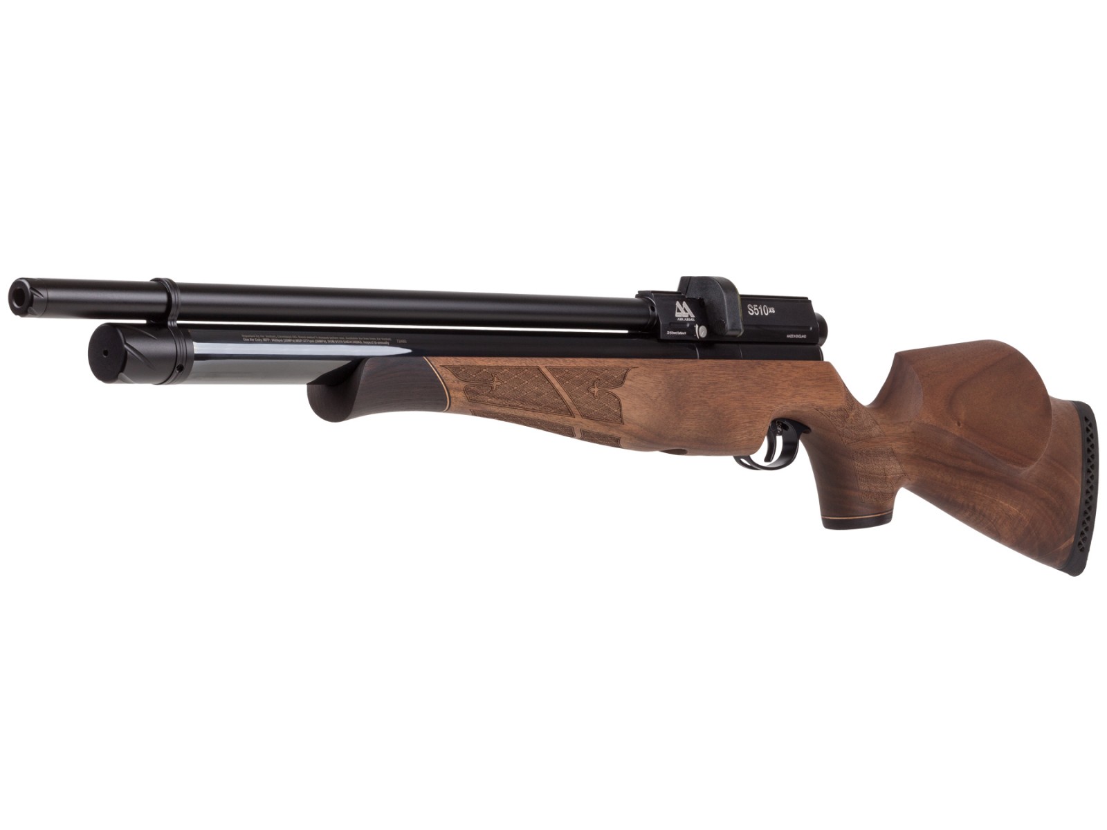 Air Arms S510 XS FAC Regulated PCP Carbine, Walnut