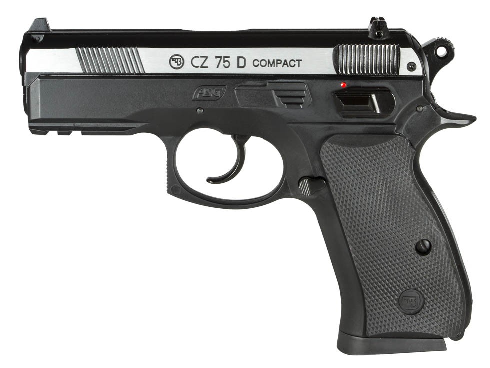 CZ 75D Compact CO2 BB Pistol, Dual-Tone
