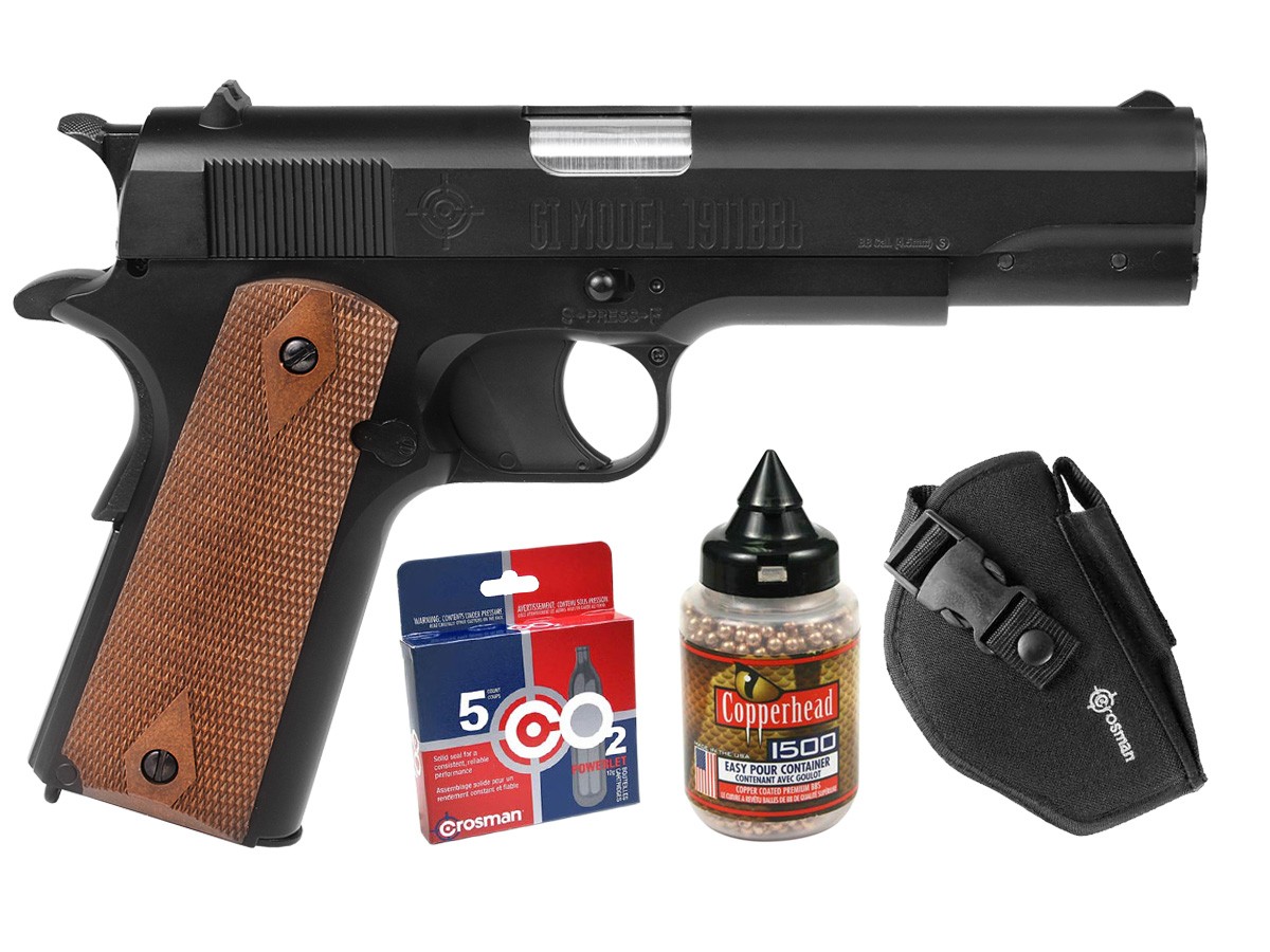 Crosman Gi Model 1911 Co2 Blowback Bb Pistol Kit Air Guns 5208