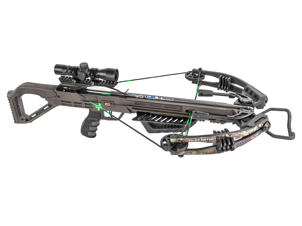 killer instinct lethal 405 crossbow kit with crank