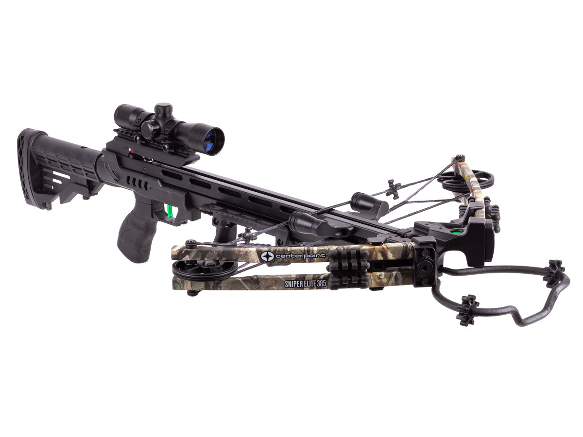 Center Point Full-Sized Crossbow Sniper Elite w/ lots of Accessories, Brand  New