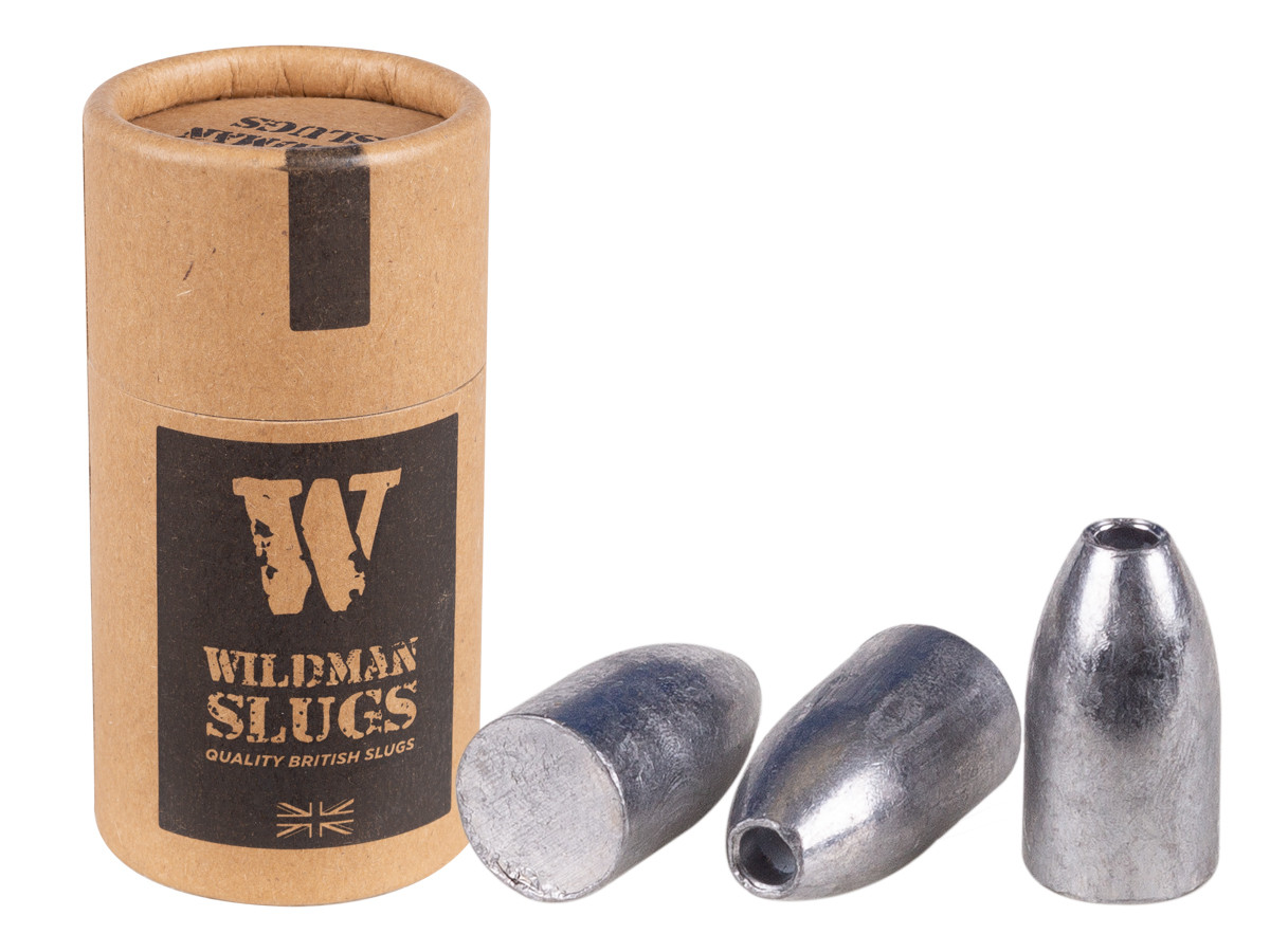Wildman Hollowpoint Slugs .22 cal, 34 gr, Flat Base, 100ct