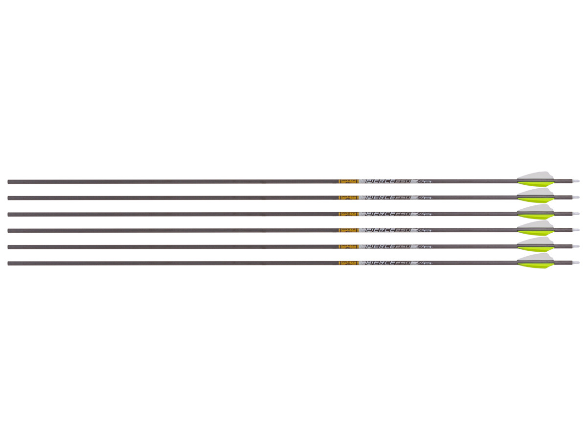 Gold Tip Pierce Platinum 250 Spine Arrows, 6 Pack