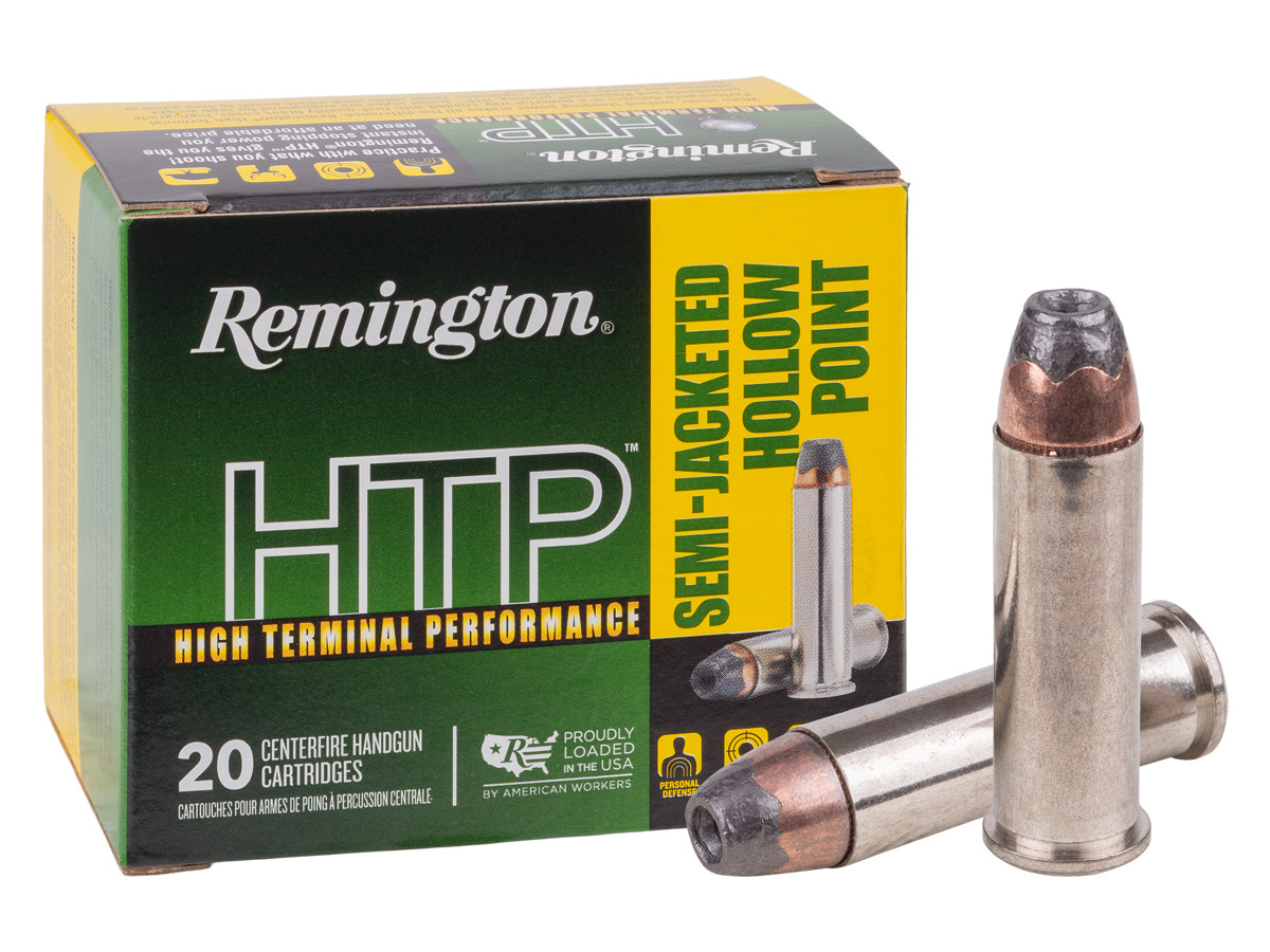 Remington .38 Special High Terminal Performance SJHP, 110gr, 20ct