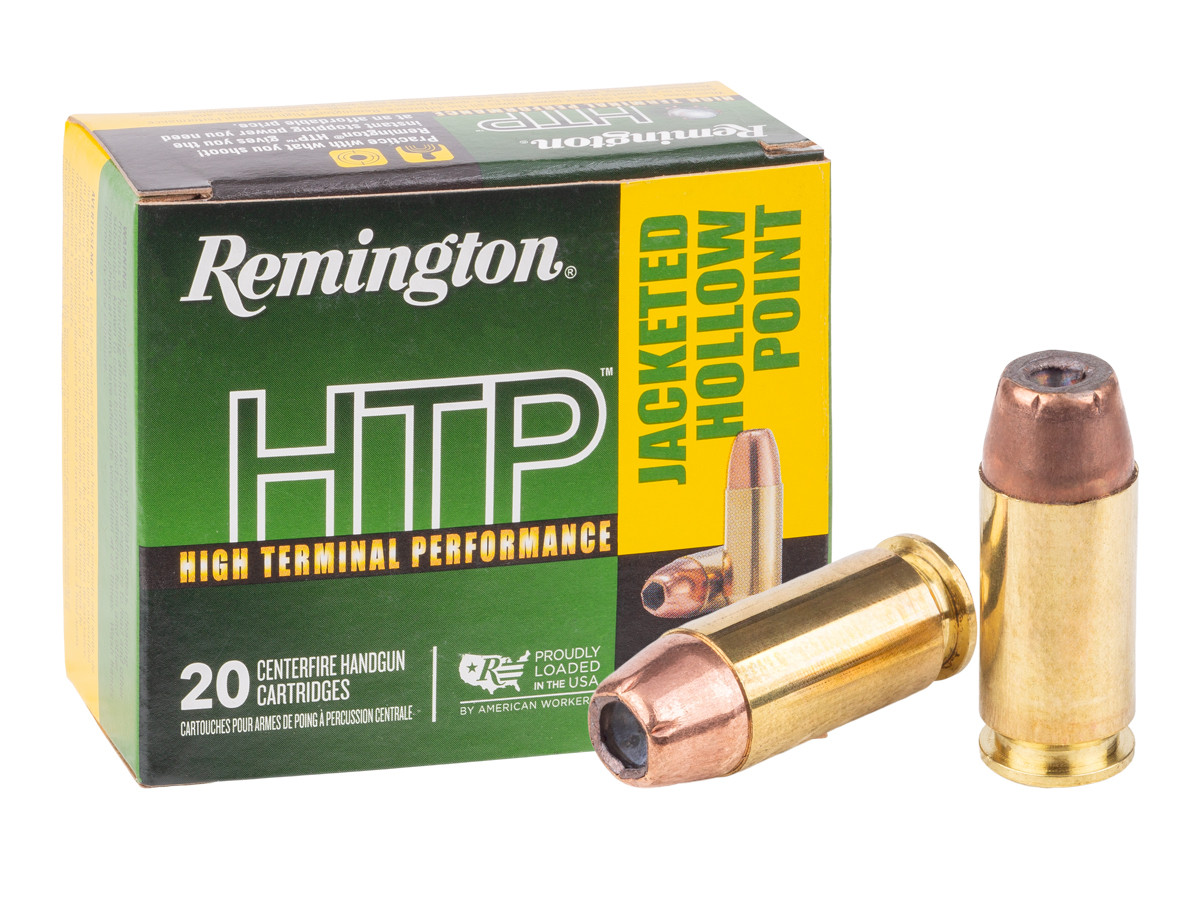 Remington .40 S&W High Terminal Performance JHP, 180gr, 20ct
