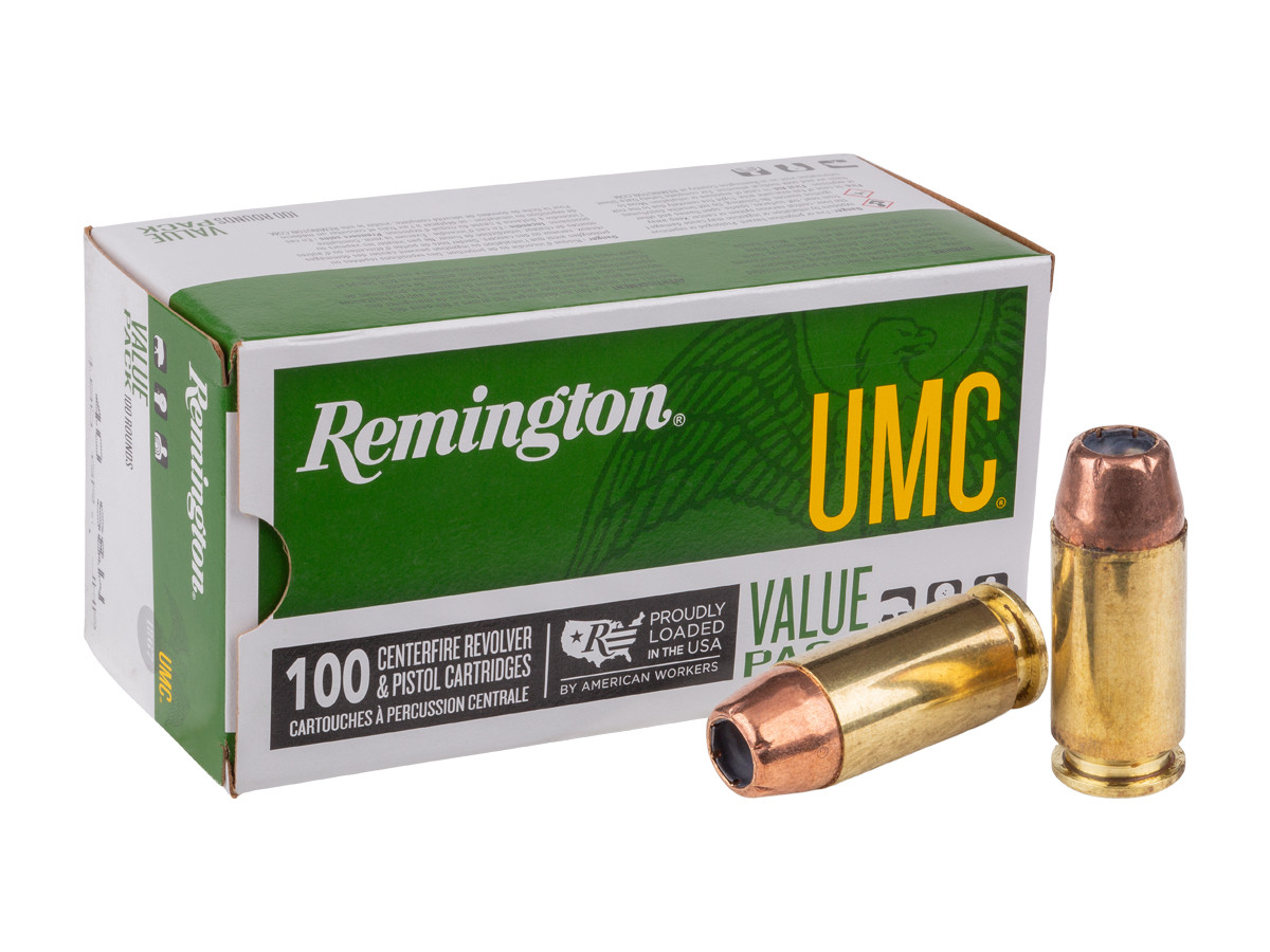 Remington .40 S&W UMC Handgun JHP, 180gr, 100ct