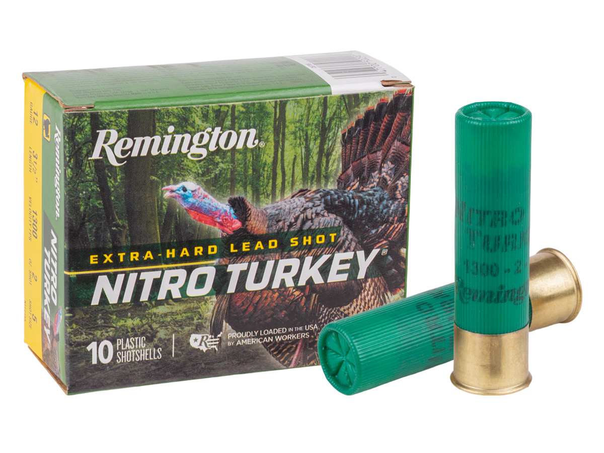 Remington 12GA Nitro Turkey 2oz, 5 Shot, 10ct