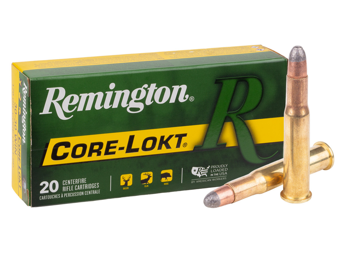 Remington .30-30 Winchester Core-Lokt SP, 170gr, 20ct