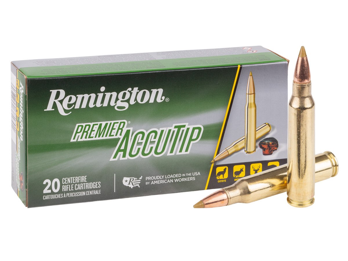 Remington .223 Remington Premier AccuTip-V, 55gr, 20ct