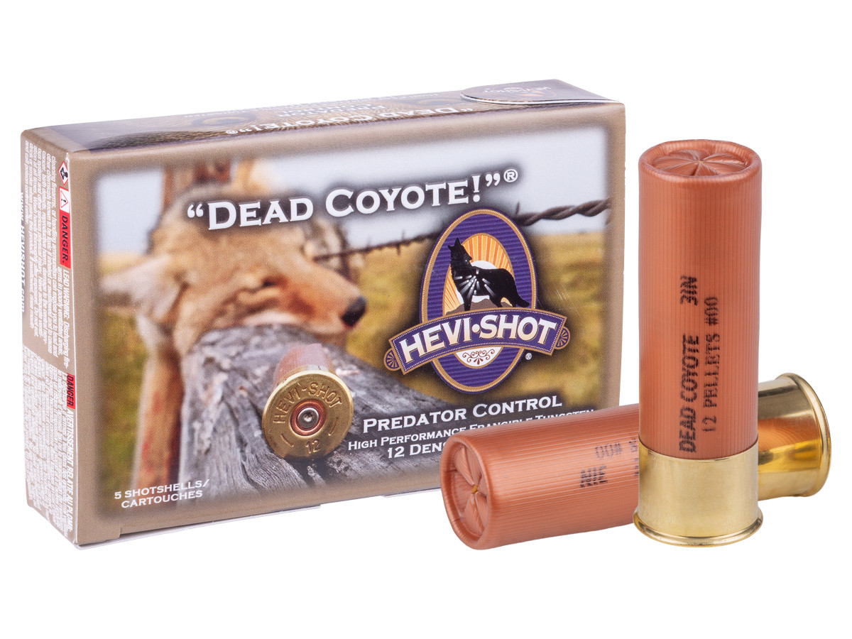 HEVI-Shot 12GA Dead Coyote 1 3/8oz, 00 Buck, 5ct