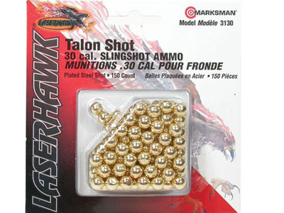 Marksman Laserhawk 3/8 Cal, Talon Steel Shot, Plated, 150ct 0.375 Image