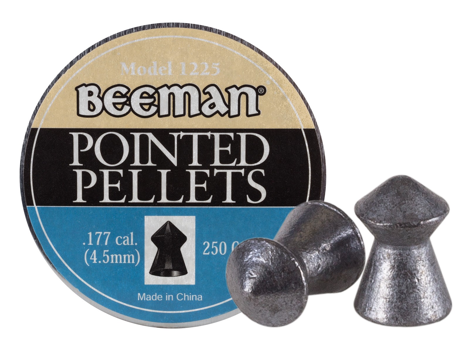 Beeman Pointed .177 Cal, 8.53 Grains, 250ct