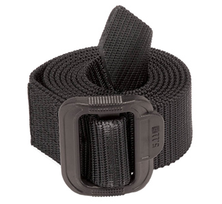 5.11 Tactical TDU 1.75" Belt, Plastic Buckle, XXXL, Black