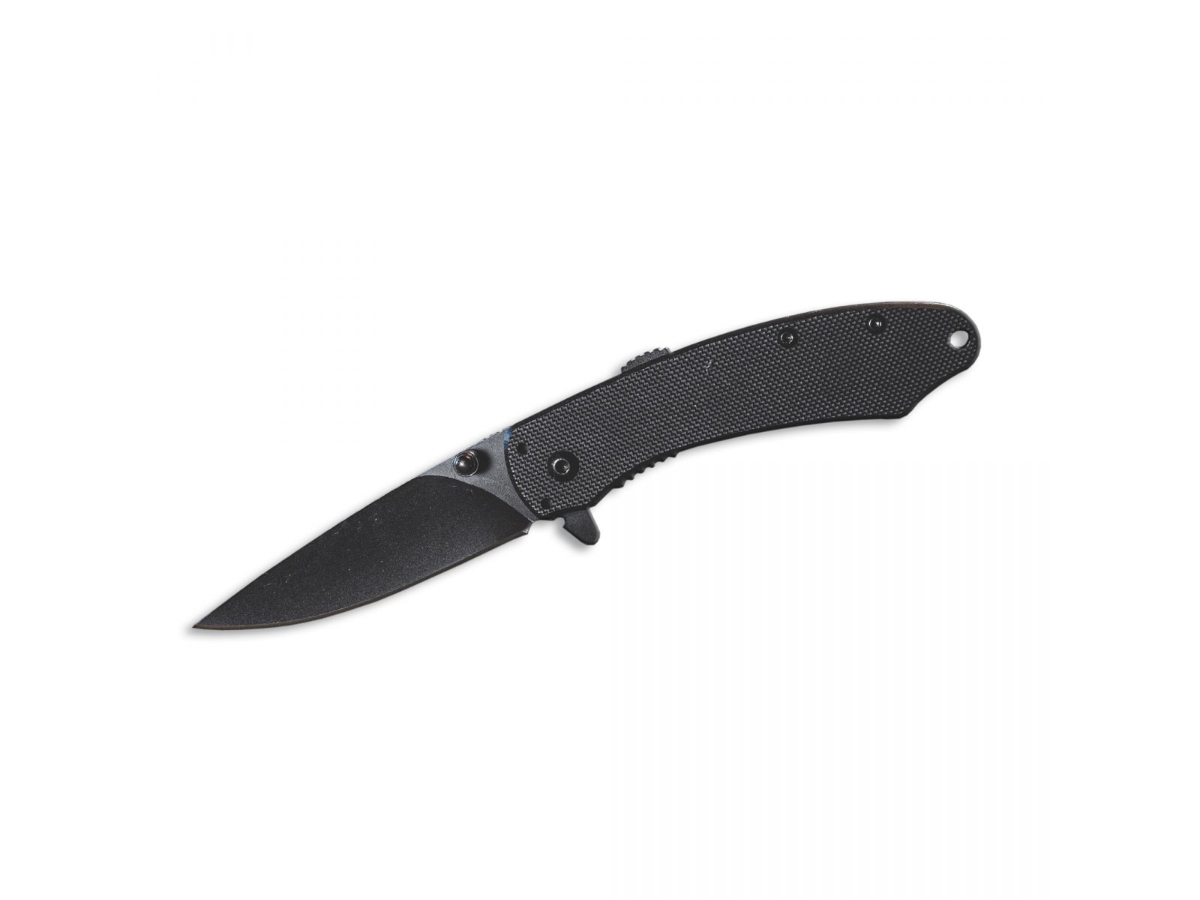 ABKT Ember Assisted Opening Folding Knife, Black