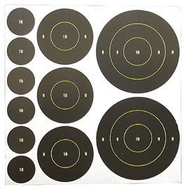 Birchwood Casey Shoot-N-C Bullseye Assortment Pack, 110ct