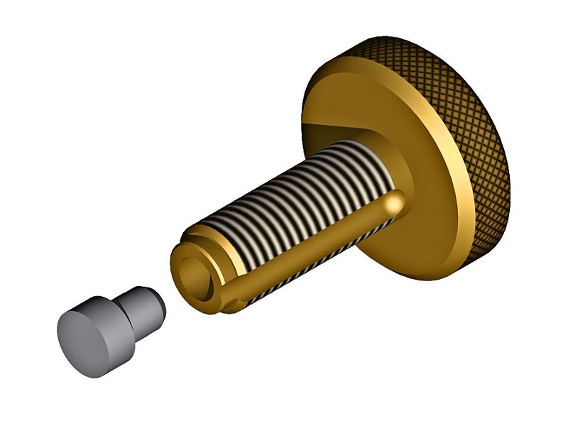 Hill MK4 Hand Pump Replacement Pressure-Relief Screw | Pyramyd AIR