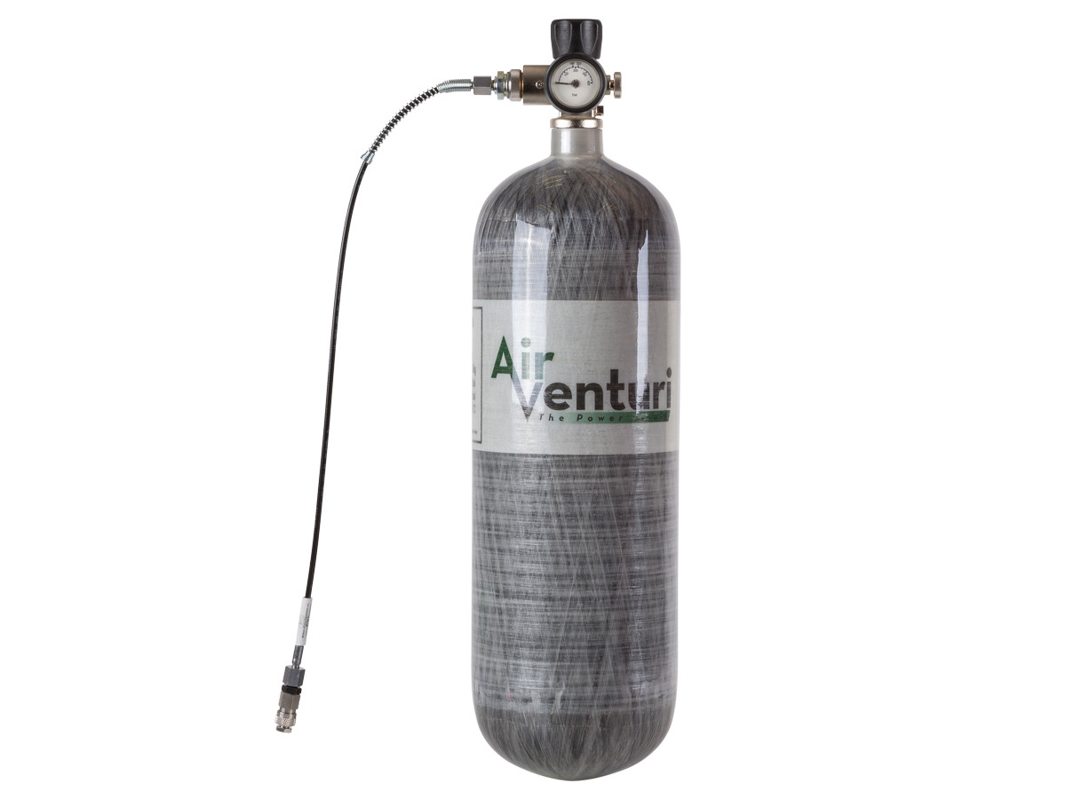 Air Venturi Carbon Fiber Tank, 4500 PSI, 74 Cu Ft