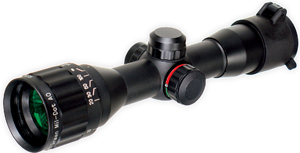 Leapers 5th Gen 4x32 AO Bug Buster Scope, Illuminated Mil-Dot Reticle, 1/4 MOA, 1" Tube