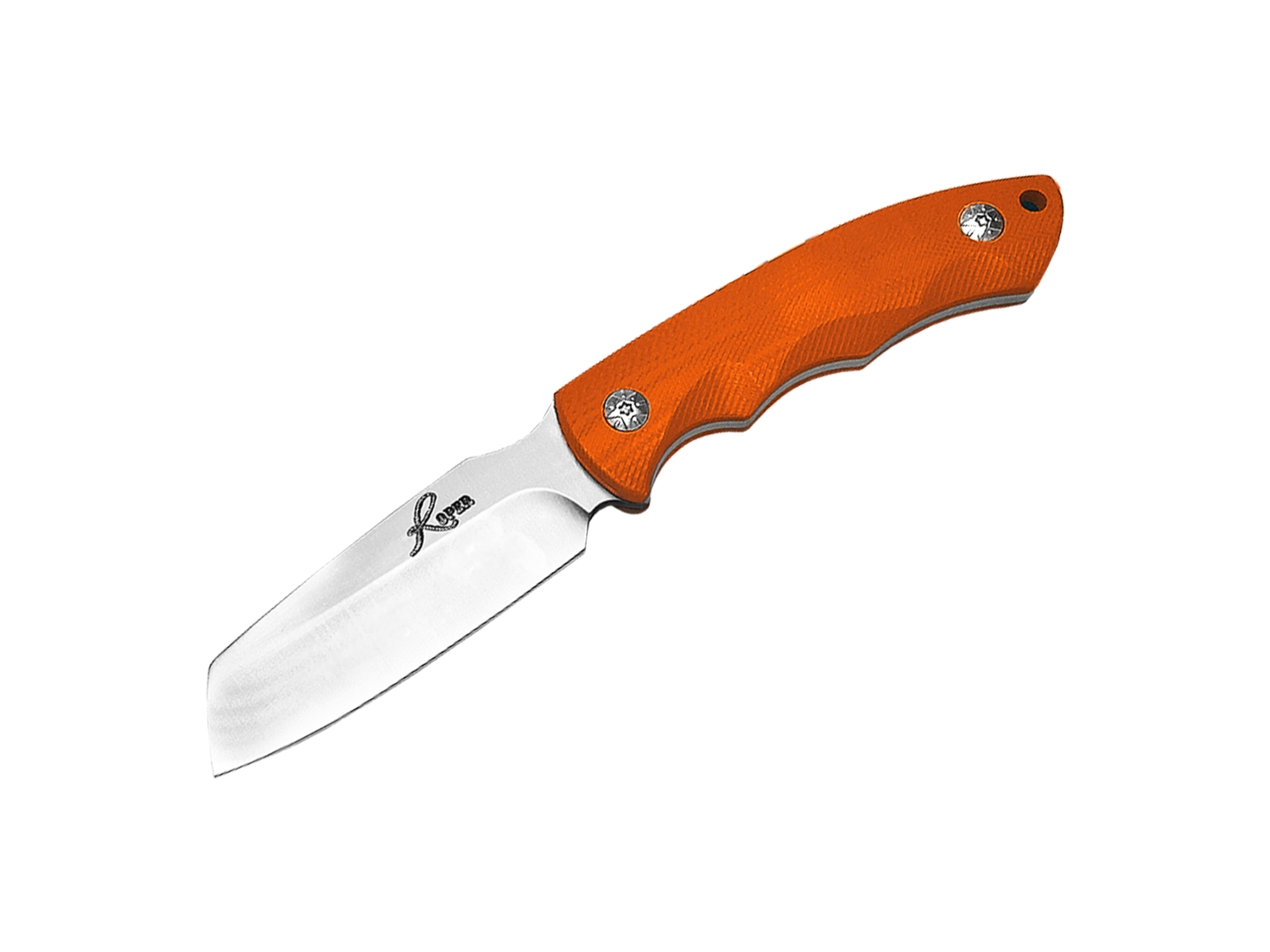 ABKT Razor Fixed Blade, Orange