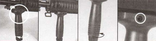 Panther Carbine CQBR Colt M4-A1 Installing the Grip