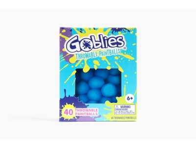 Gobiles Goblies Throwable Paintballs 40ct, Blue