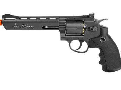 Dan Wesson 6" CO2 Airsoft Revolver, Grey