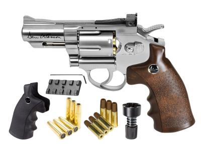 Dan Wesson CO2 BB Dual Ammo, Dual Grip Revolver Kit, 2.5"