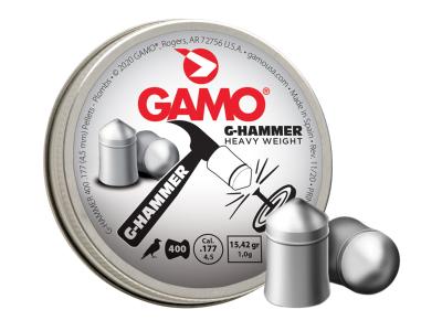 Gamo G-Hammer .177 Cal, 15.42 Grains, Pointed, 400ct