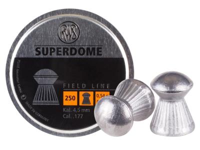 RWS Superdome .177 Cal, 8.3 Grains, Domed, 250ct