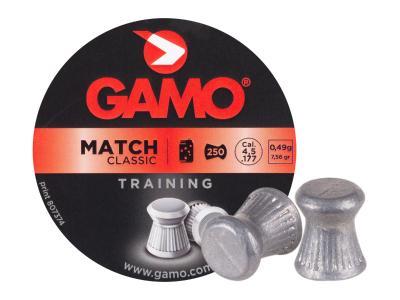 Gamo Match .177 Cal, 7.56 Grains, Wadcutter, 250ct