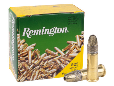 Remington .22LR 22 Golden Bullet HP, 36gr, 525ct