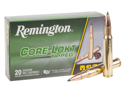 Remington .30-06 Springfield Core-Lokt Tipped, 180gr, 20ct