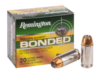 Remington .40S&W Golden Saber Bonded, 180gr, 20ct