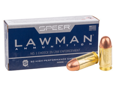 Speer .45 Auto Lawman Handgun TMJ, 230gr, 50ct