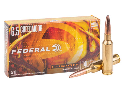 Federal 6.5 Creedmoor Fusion, 140gr, 20ct