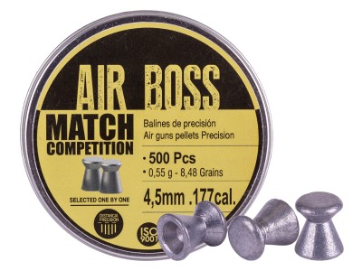 Apolo Air Boss Match Competition .177 Cal, 8.48gr, 500ct